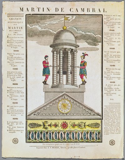 Hoja lírica ilustrada para 